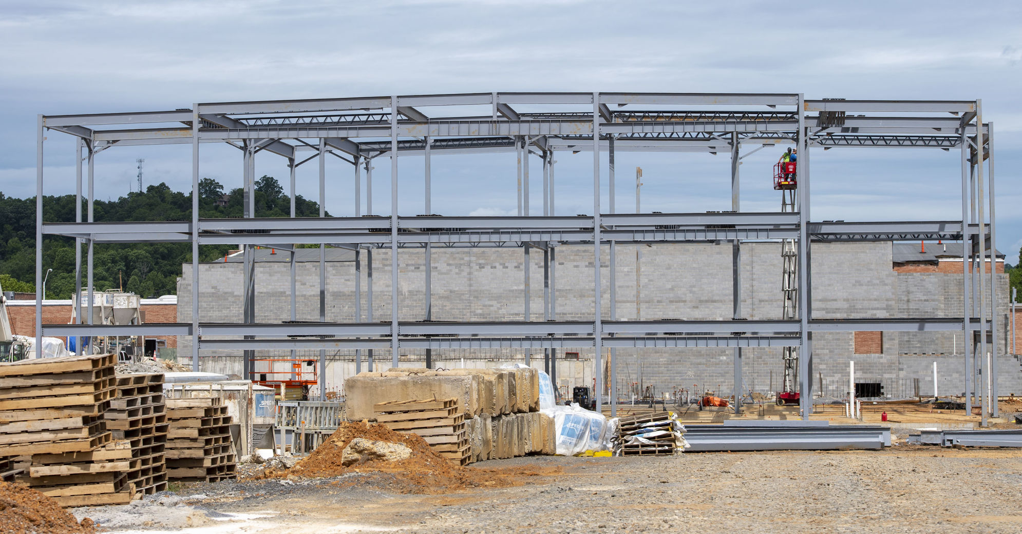 Vance Middle School Construction 02